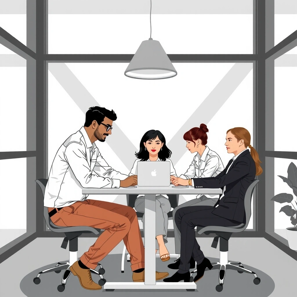 Professional technology team at Pearl Connect